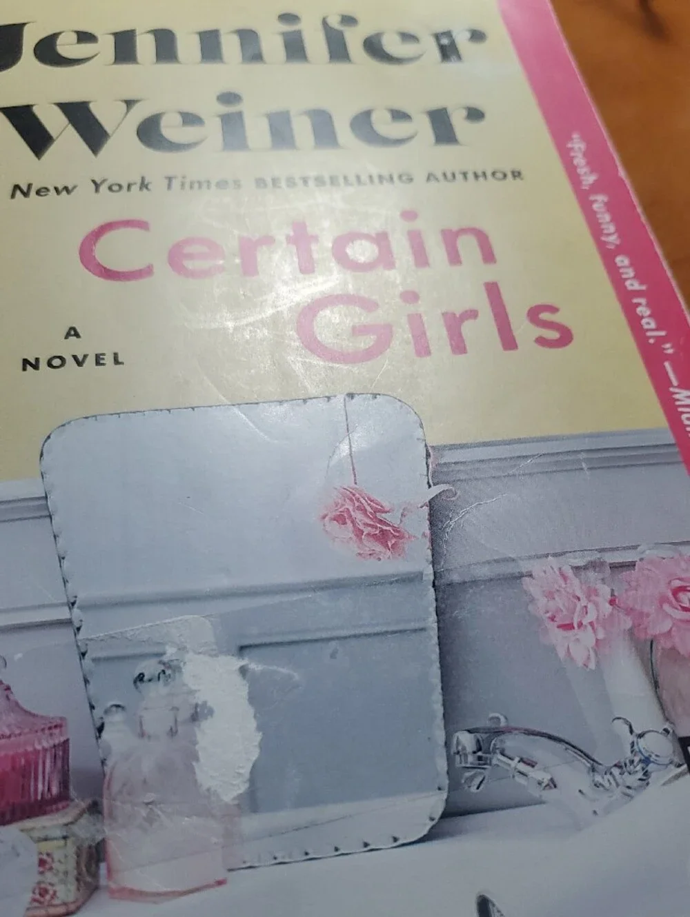 Certain Girls - Pink and Cream Decorative Coffee Table Book